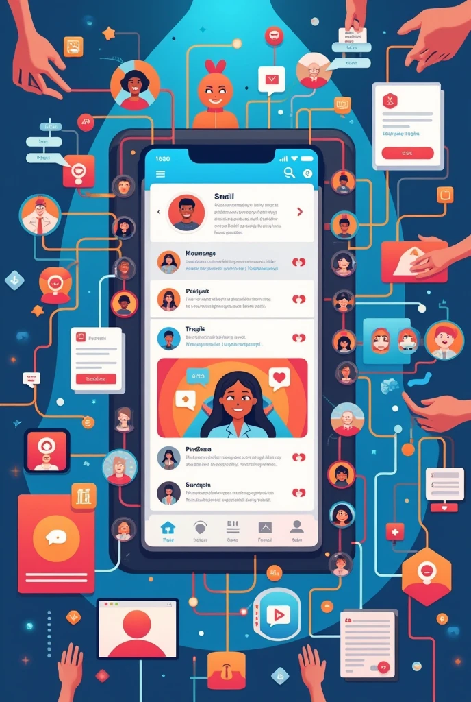 Picture a social website like .