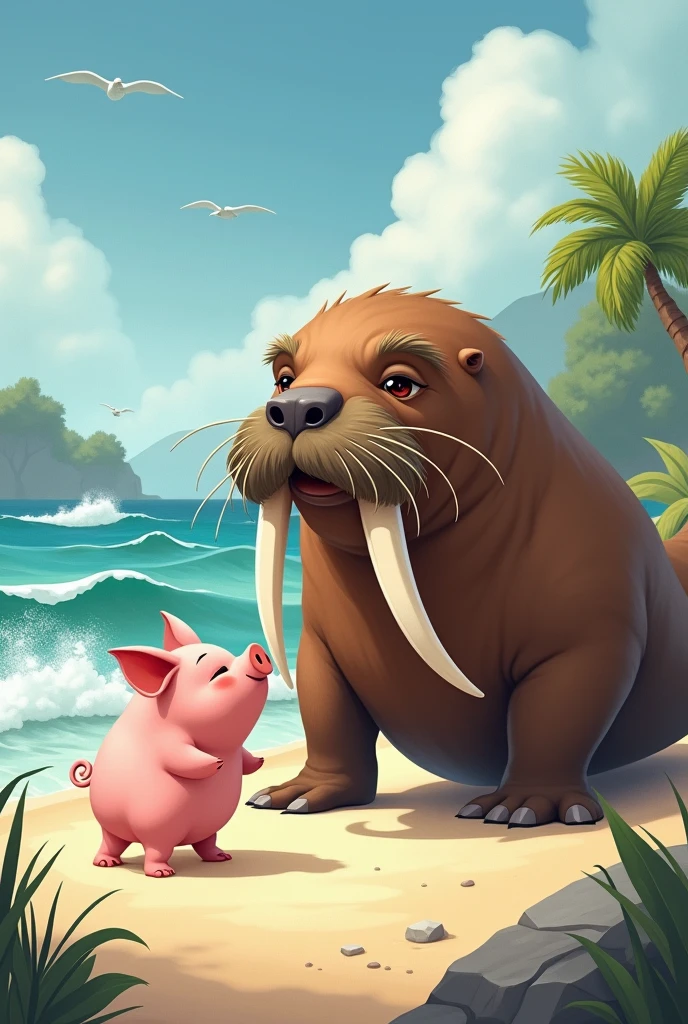 Pig and Walrus