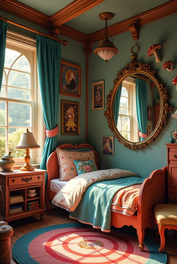 alice in wonderland bedroom