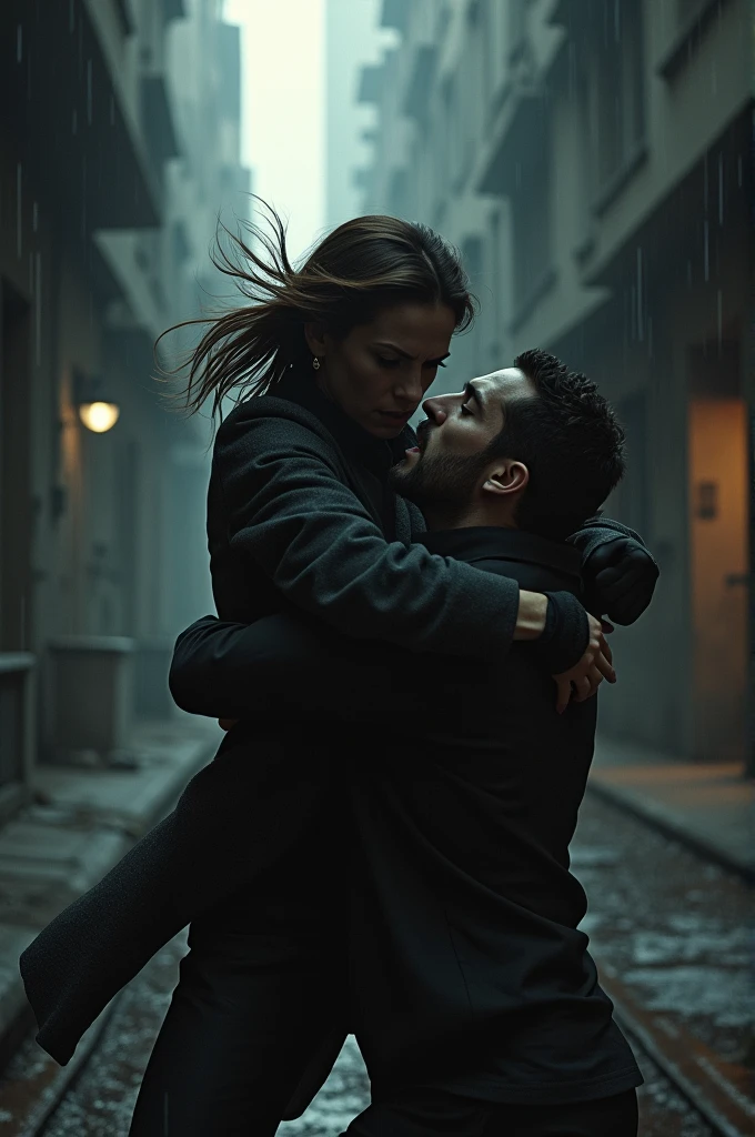 Woman killing a man 