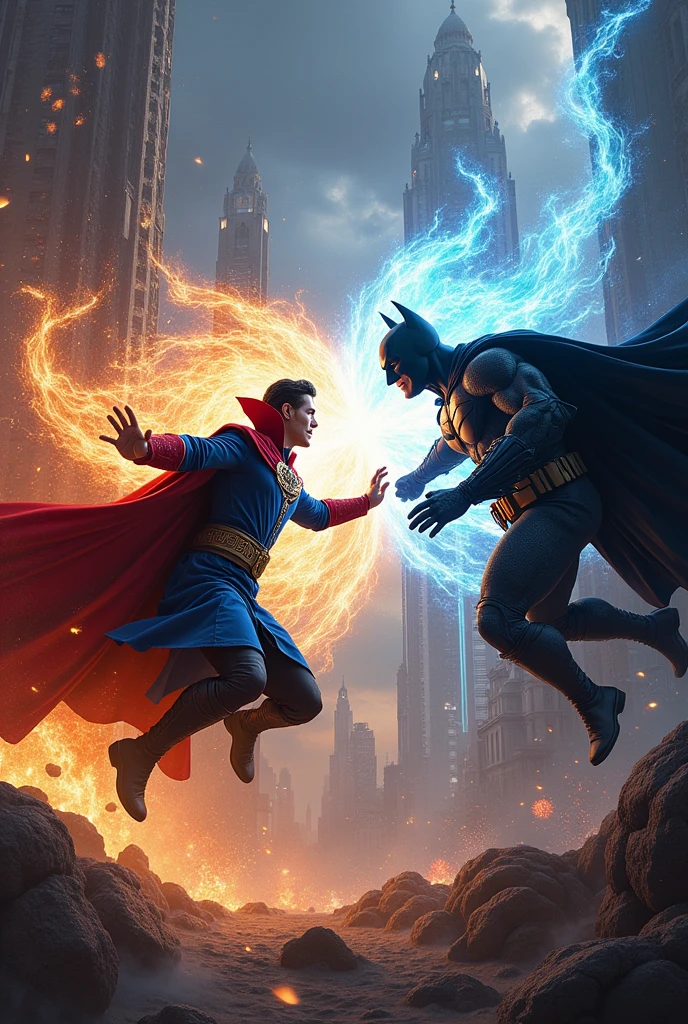 dr strange fight batman