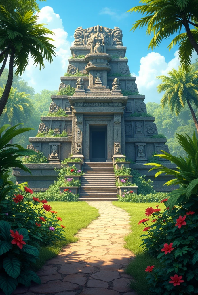 The Sacred Garden and the Maya Devi Temple