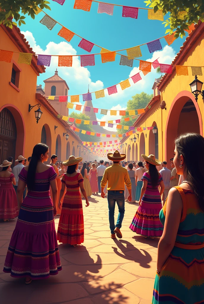Mexican party background
