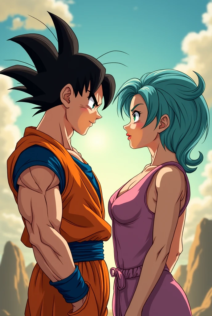 Sex between Goku and Bulma