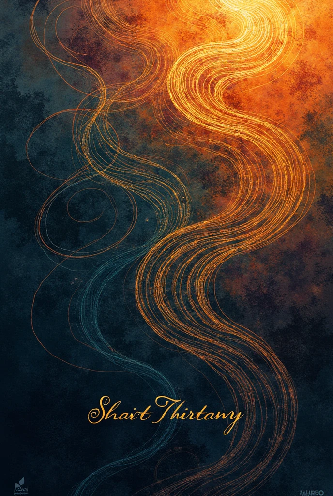 An abstract, swirling design resembling a maze or labyrinth, with a single phrase in small, elegant font at the bottom:
"Find the Truth Beyond the Noise."

