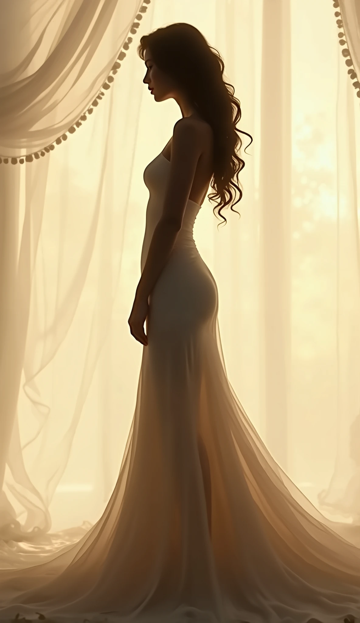 Shadow Art, Beautiful female Silhouette, 8k, UHD, Masterpiece, High Resolution, Fine Detail, Realistic, Highly Detailed, Perfect Composition, Beautiful, Detailed, Insanely Detailed, Octane Render, Artstation Trending, 8k Art Photography, Photorealistic Concept Art, Soft, natural, volumetric, cinematic, natural light