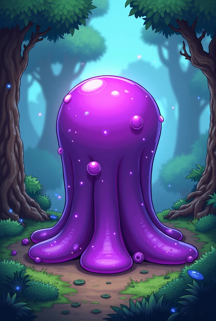 A Purple Slime Terraria Without Tentacles