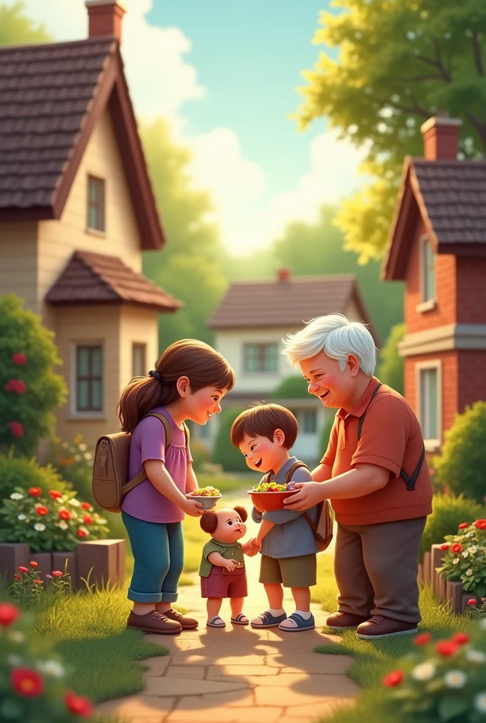 Love for one's neighbor reflected in others