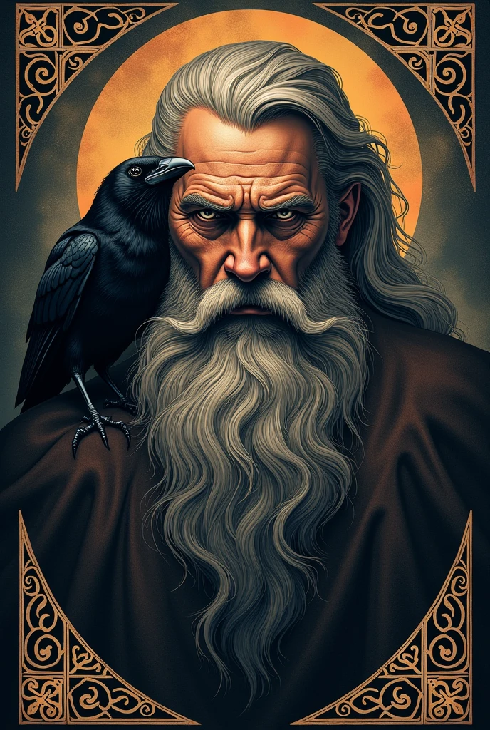 odin (norse god) for tattoo