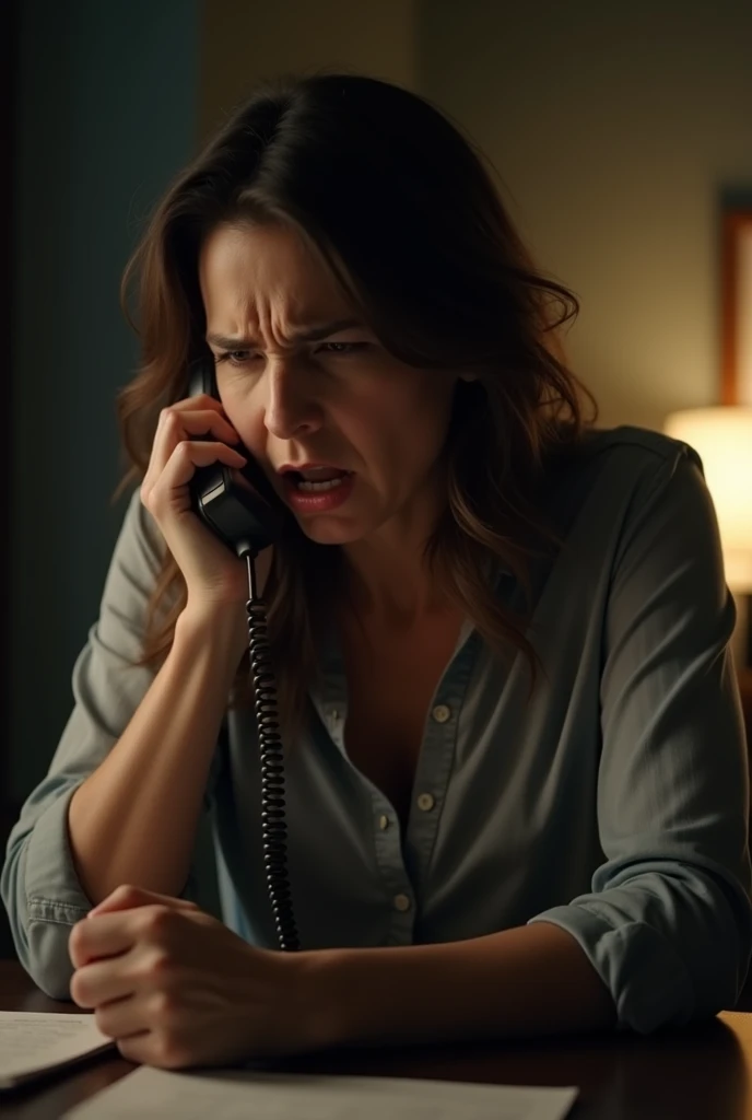 An angry call from Maria Vitoria