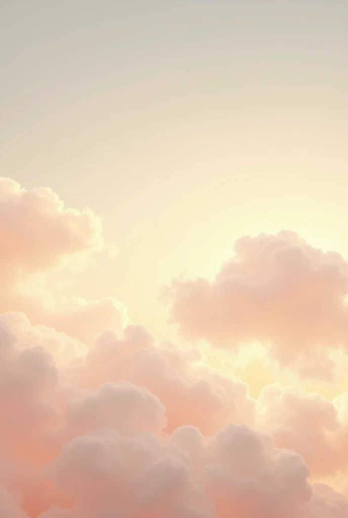 Light orange and white sky unique 