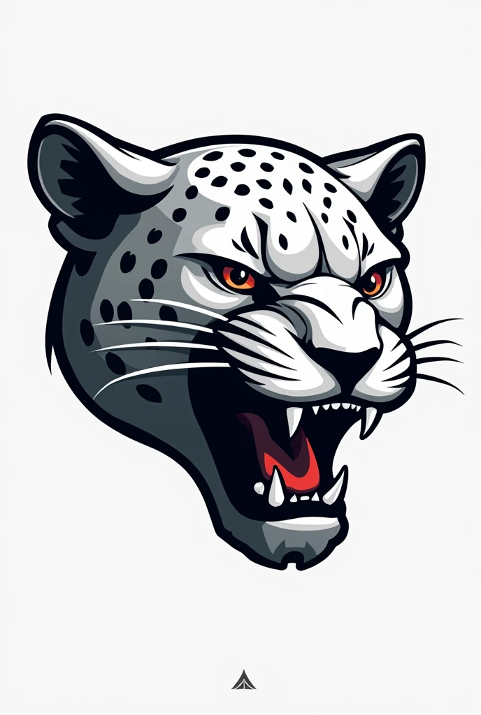 Create several minimalist vectors of a futuristic jaguar head for a sportswear brand 