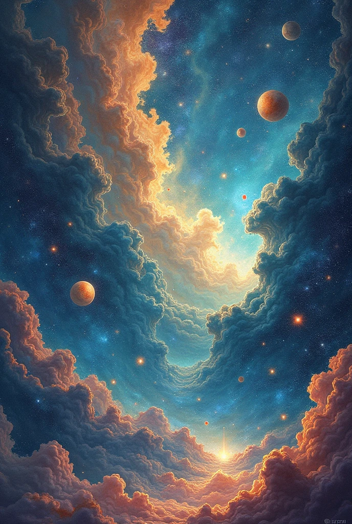 space in drawings