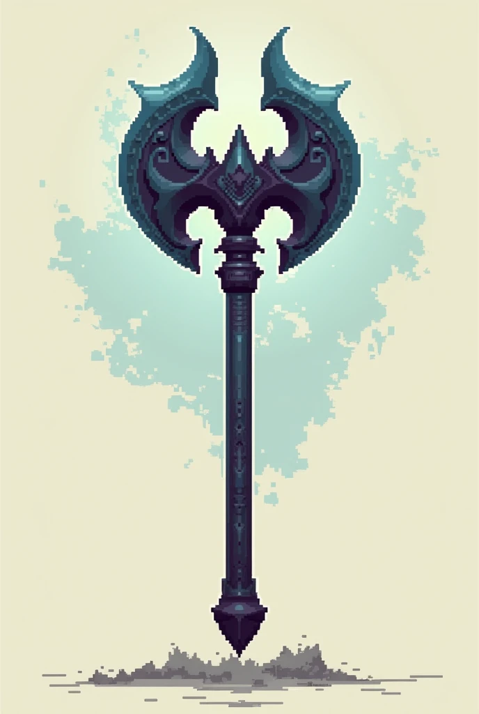 make a back item looks like stormbraker with a 2d graphics like ninja saga in a horizontal position, without human, just the back item