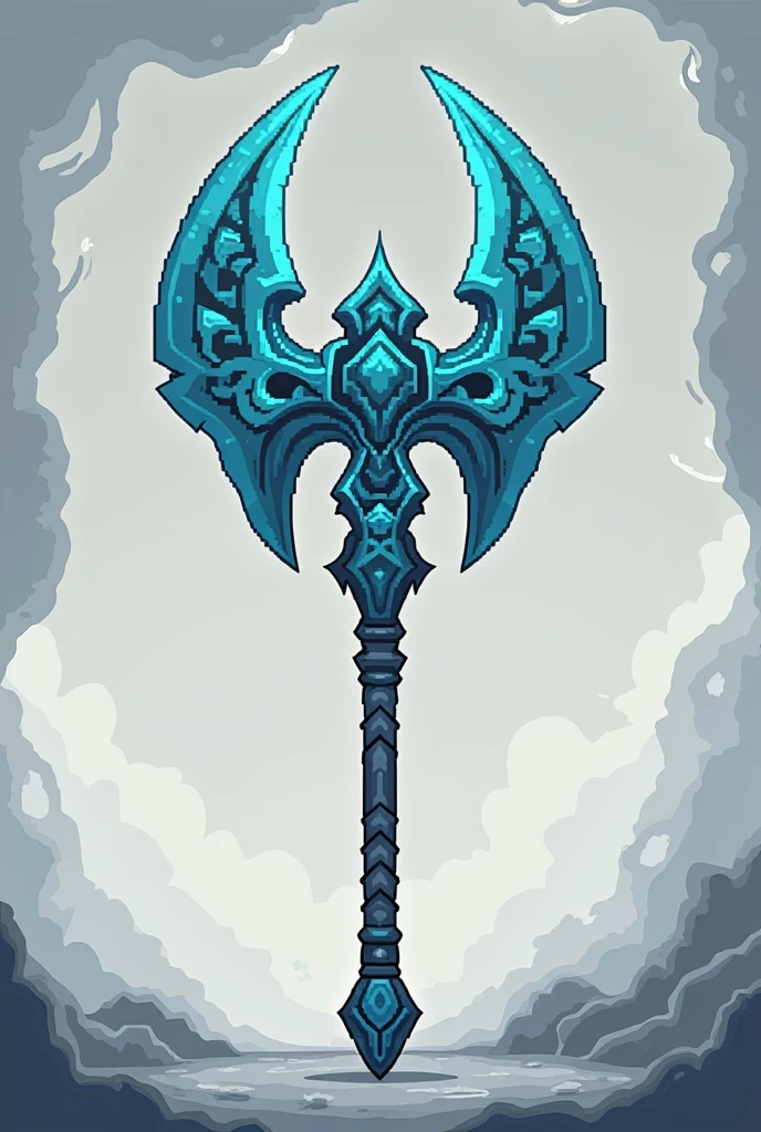 make a back item looks like stormbraker with a 2d graphics like ninja saga in a HORIZONTAL position, without human, just the back item