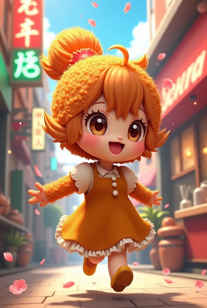 Fried Chicken Becomes a Girl Anime