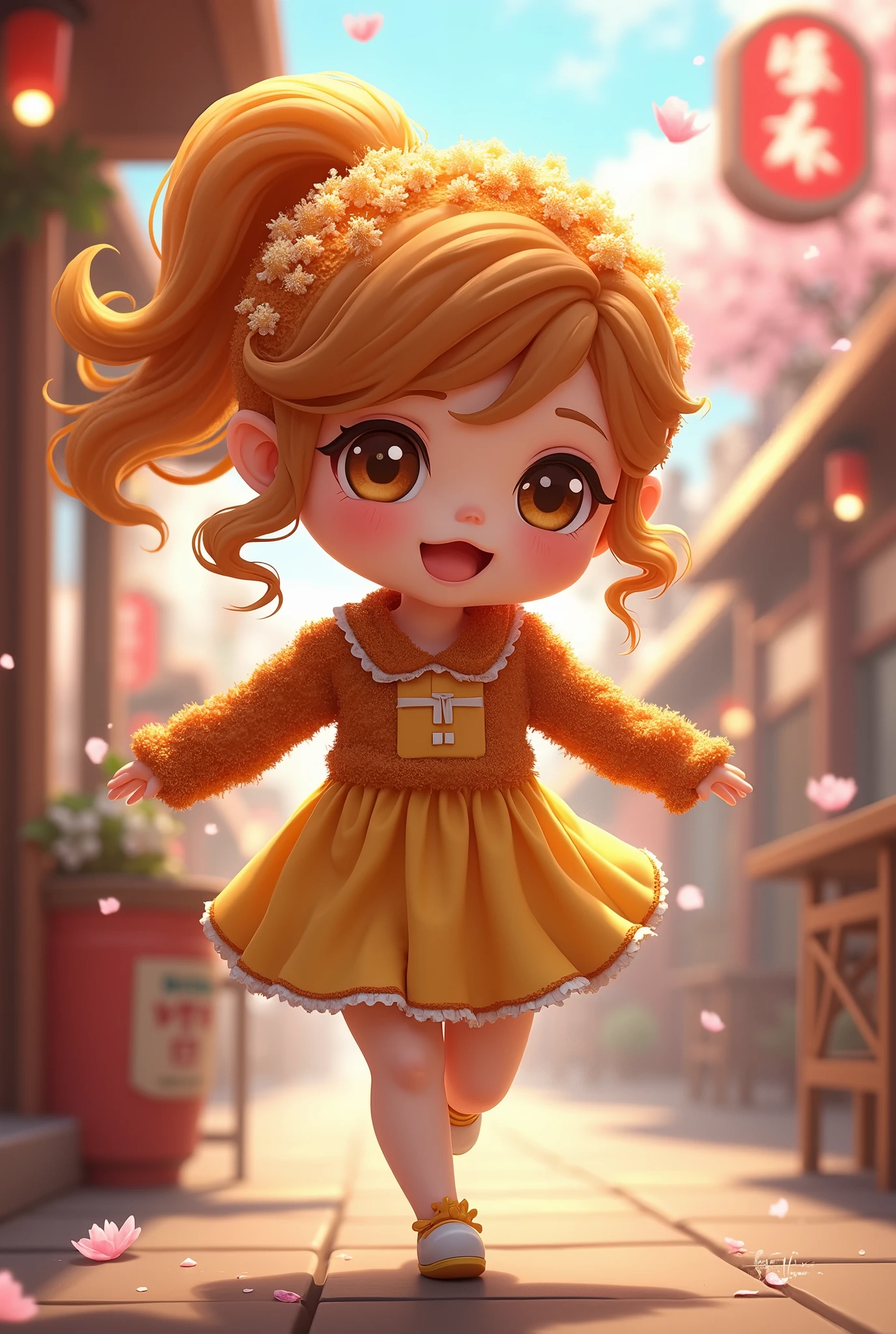 Fried Chicken Becomes a Girl Anime