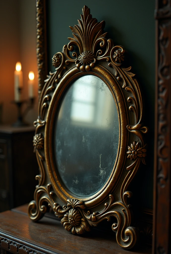antique mirror 