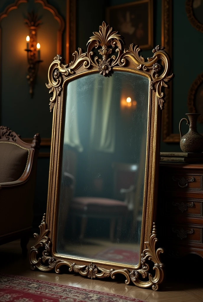 antique mirror 