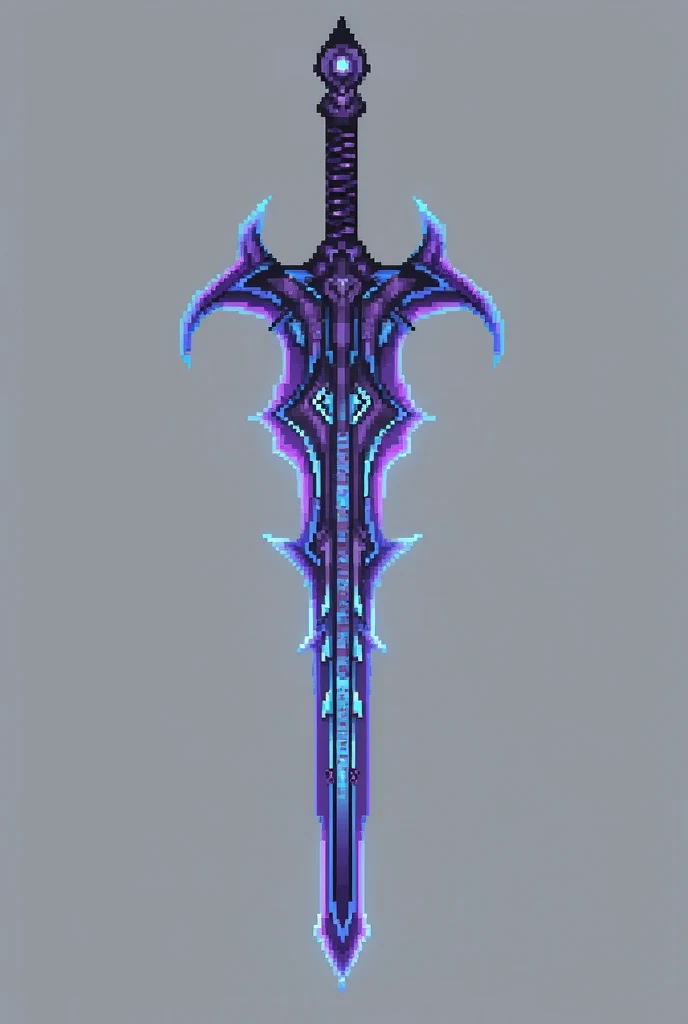 make a back item looks like stormbraker with a 2d graphics like ninja saga, without human, just the back item with plain background and make the position horizontally