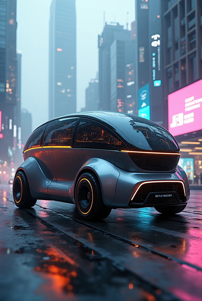 Please generate a futuristic truck.