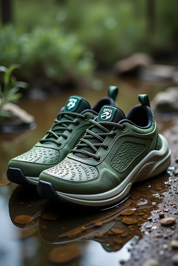 Make some crocodile-inspired crocs sneakers