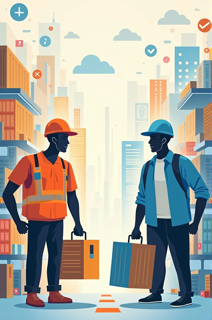 Drawing the difference between supply chain and logistics