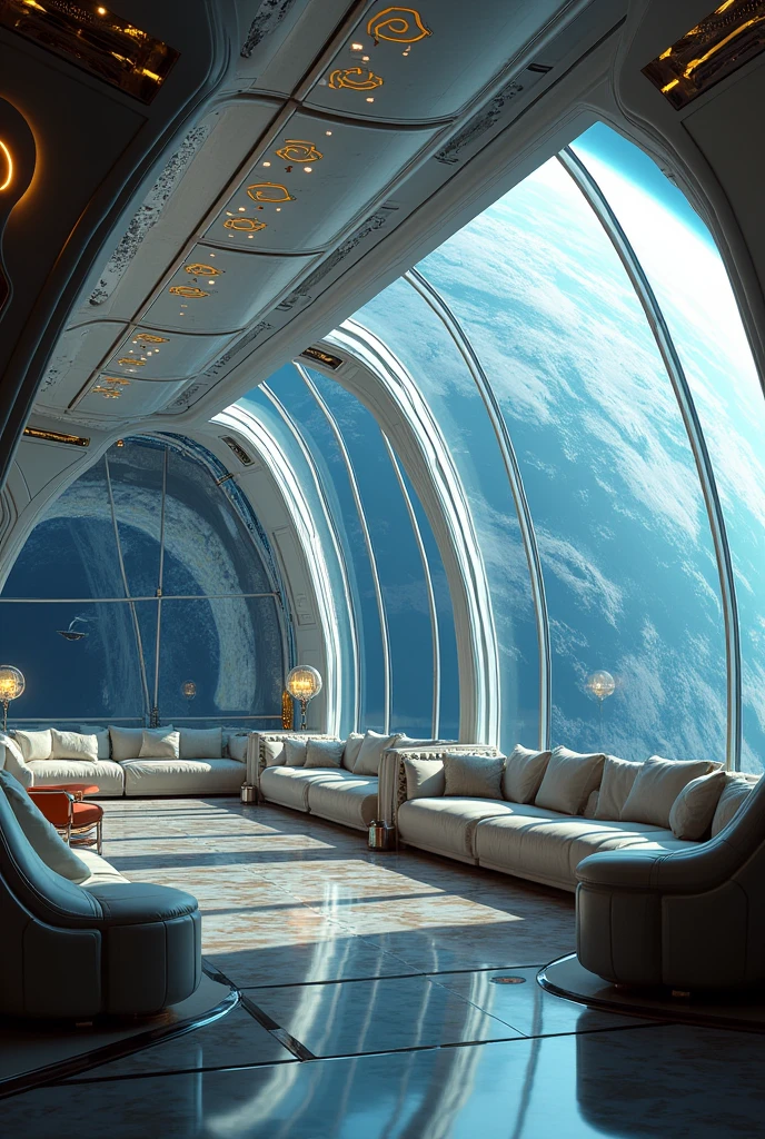 Spaceship、For tourism、All-round glass、Mostly glass、Sense of luxury、noon