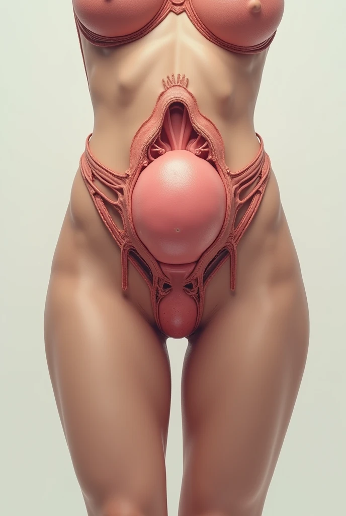 vagina on display