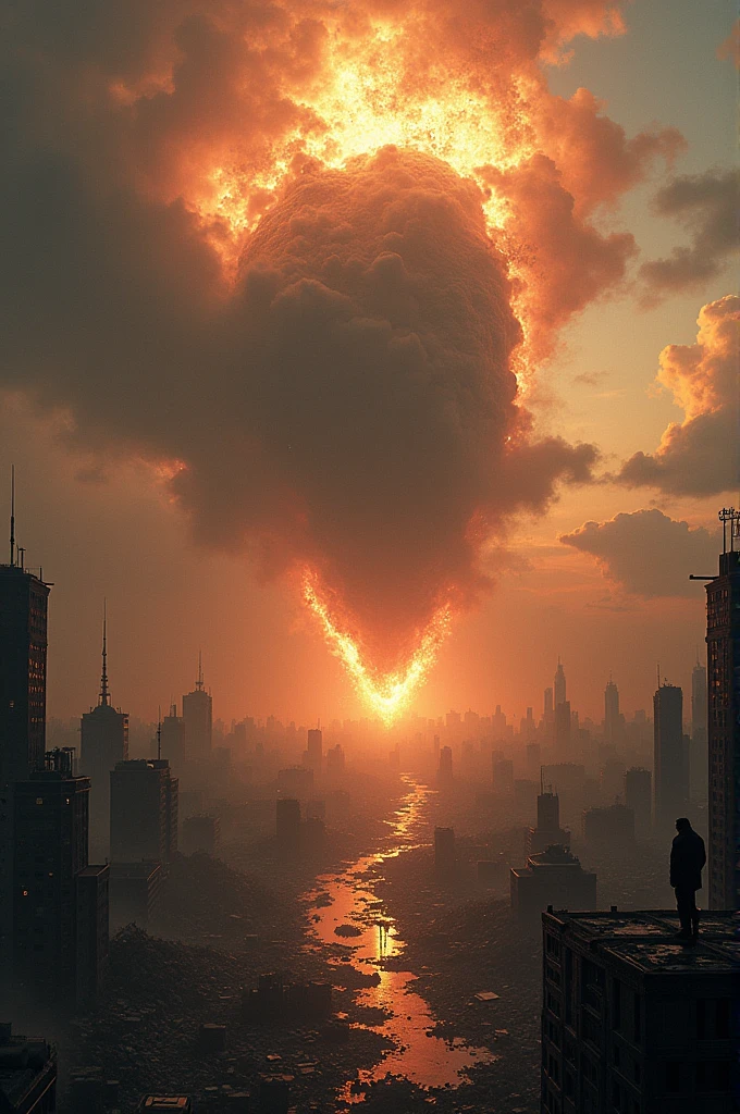 Asteroid hit the earth
