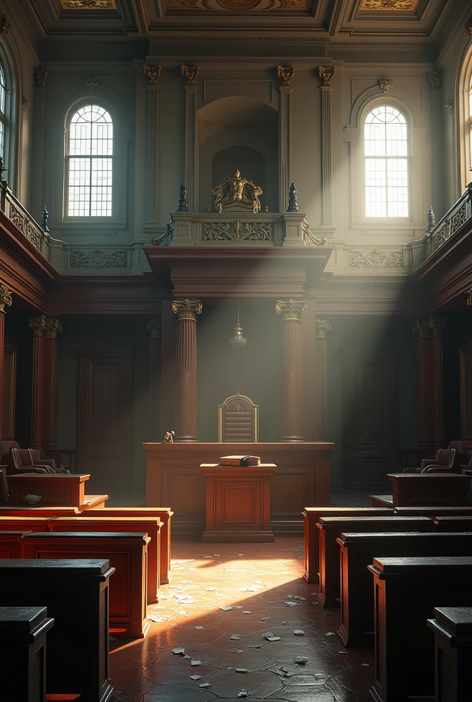 Court without people