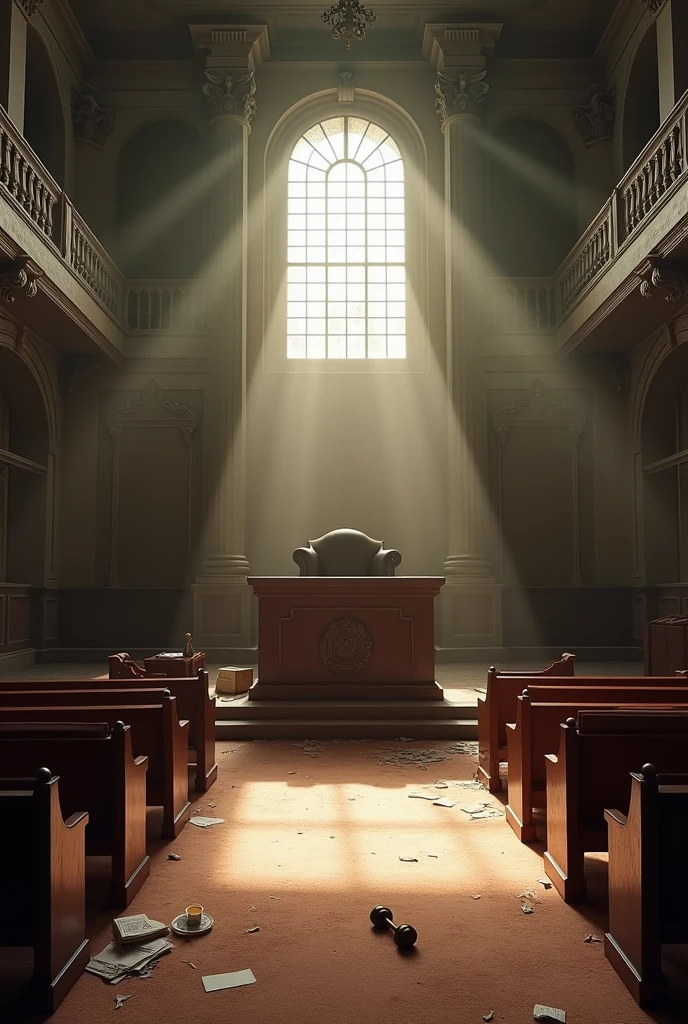 Court without people
