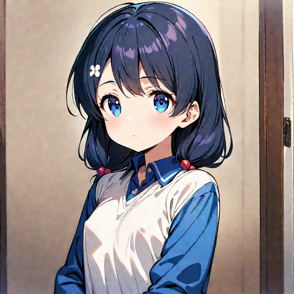 (tadokoro megumi), (expressionless face, ), cool face, (masterpiece ...