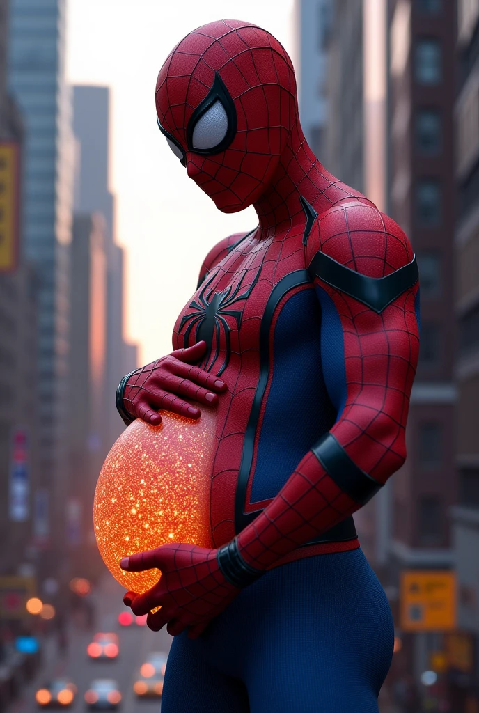 Spiderman pregnant