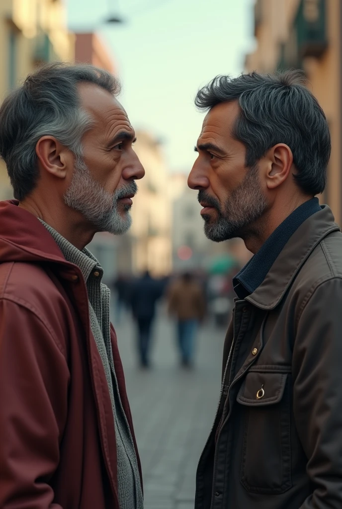 Jose and Jesus talking worriedly