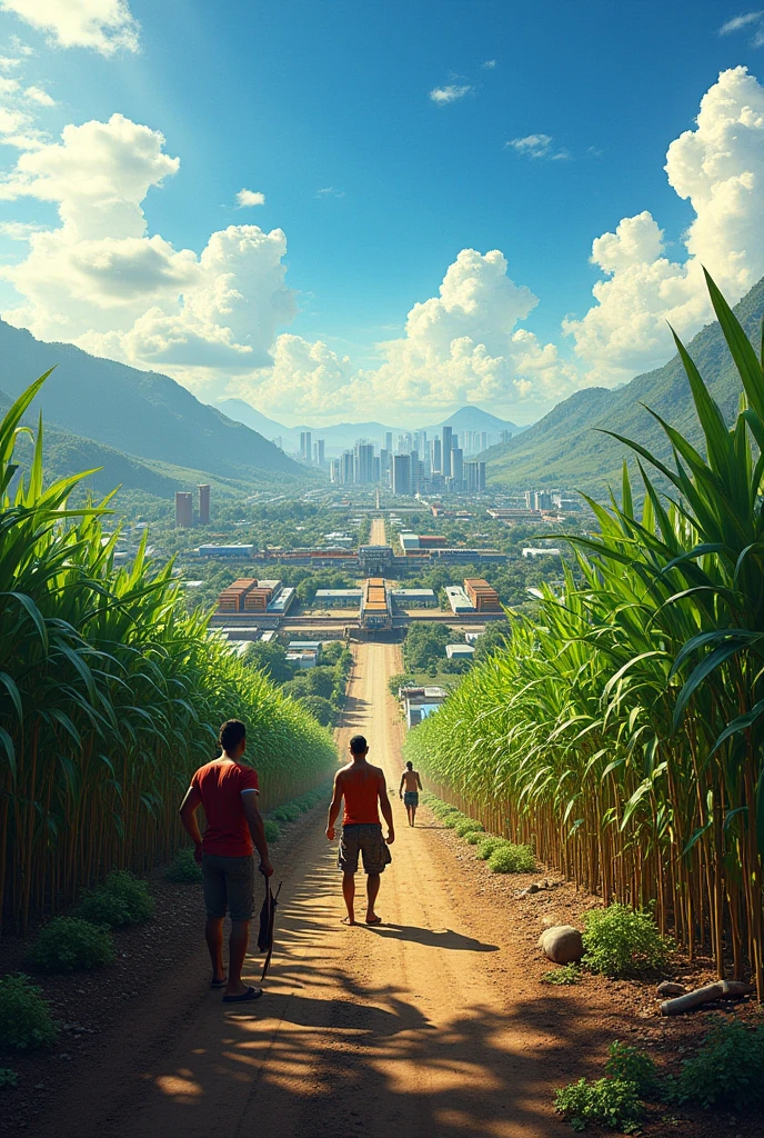 Brazilian sugar cane industry, metallurgy, autmobilistica, agricultural
