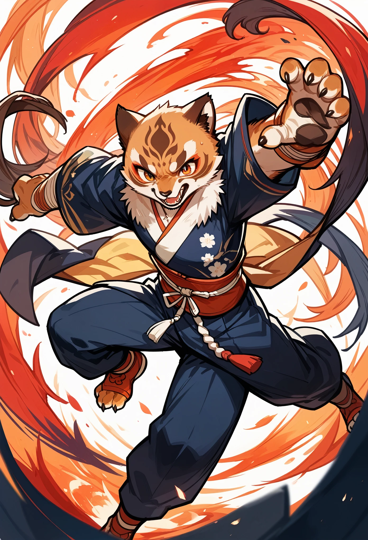 rating_safe, score_9, score_8_up, score_7_up, score_6_up, score_5_up, score_4_up, hires, source_furry(kemono, boy, girl)dynamic angle, kung fu film, action, perfect anatomy,