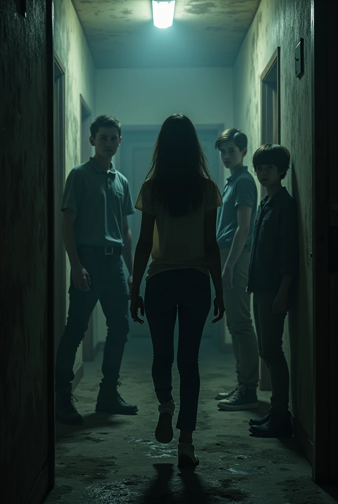 I need 5 characters in the horror story