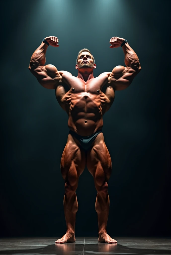 body builders posando no palco com os braços levantados, body builder physique, corpo fitness ifbb, posing and flexing, body builder ernest khalimov, ernest khalimov body, Mr. Universe, muscular!!, posing fully body, body builder, big fit ass, long, stark, Physicist |, corpo é stark e ereto, body builder posing, body builder body, stark e imponente