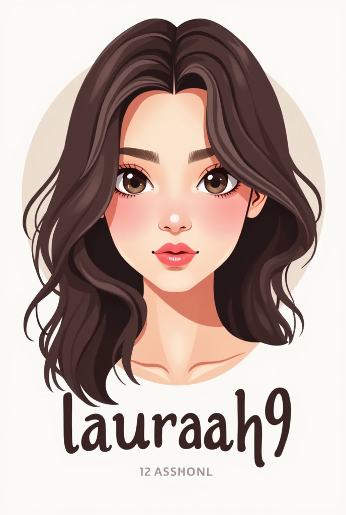 Girl logo with name lauraah9