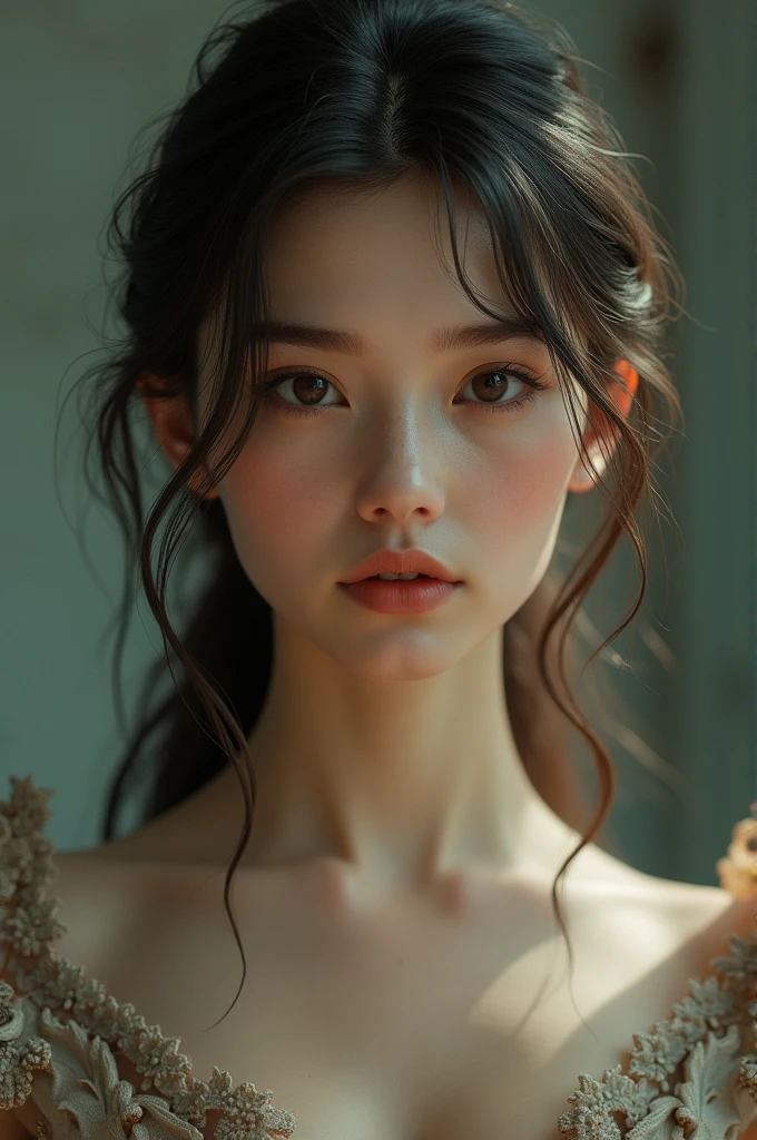 A woman