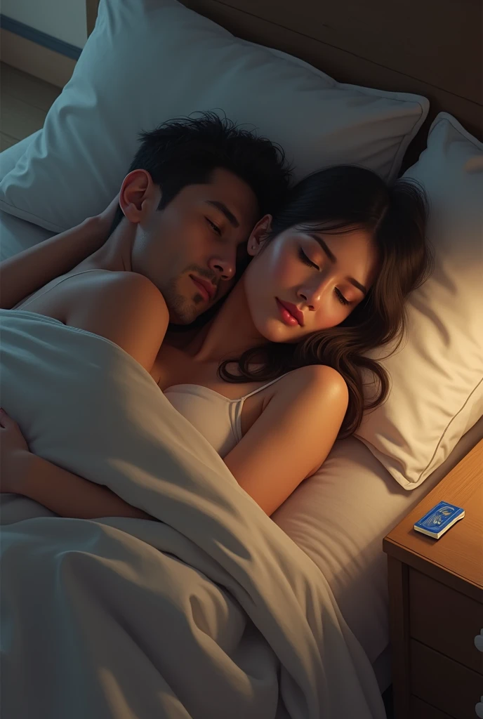 A woman sleeping with her husband and the importance of using protection 