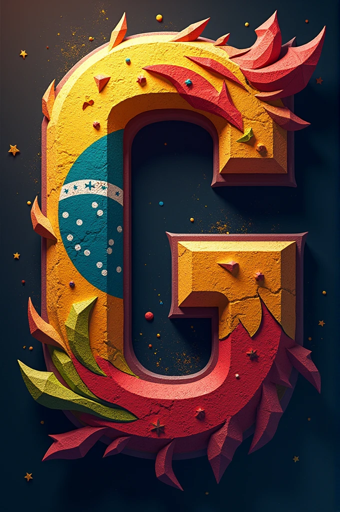 Create RPG letters starring the style of football teams such as Flamengo and Remo