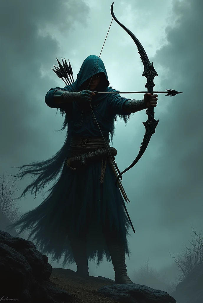 shadow archer young vengeful rpg face