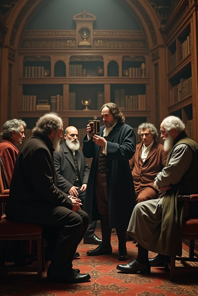 René Descartes taking a photo with Grotius.
spinoza.
Malebranche.
Leibniz.
Wolff.
schopenhauer.
Kant. Heidegger.
In the year 1600