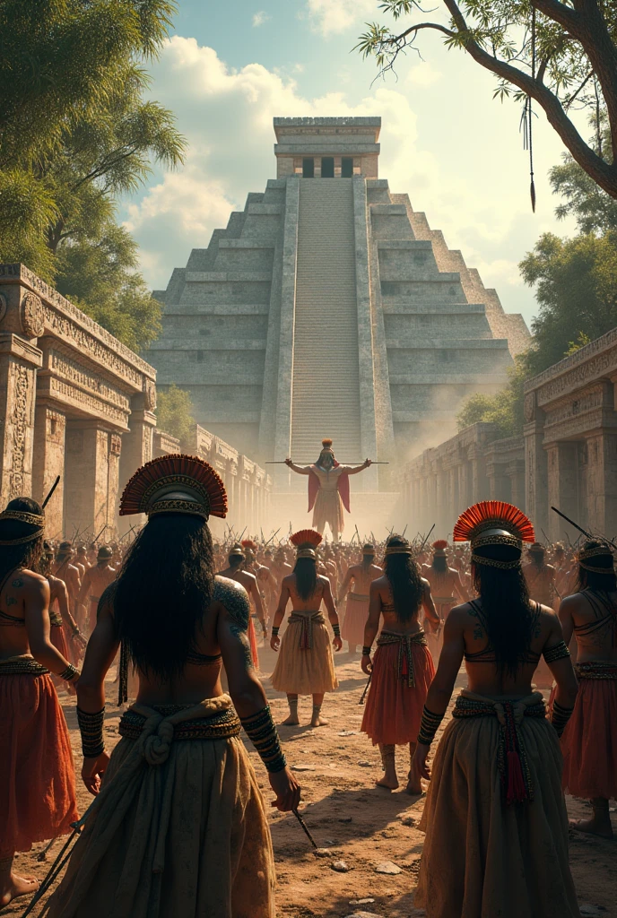 Mayan epic culture war