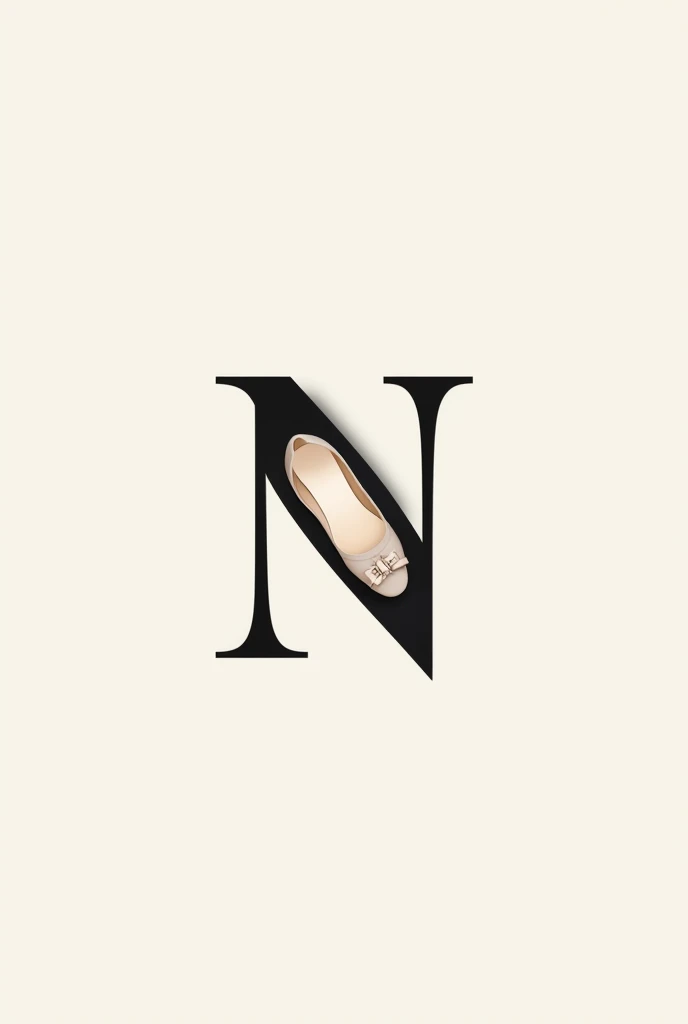 Logo with letter n for shoe business