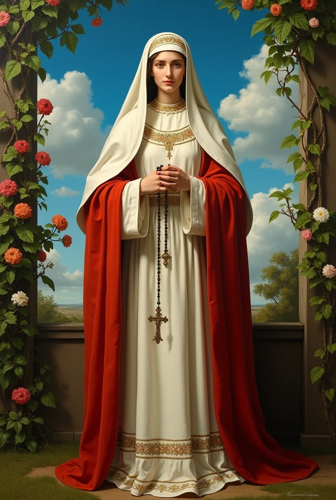 Saint Rose of Lima full body