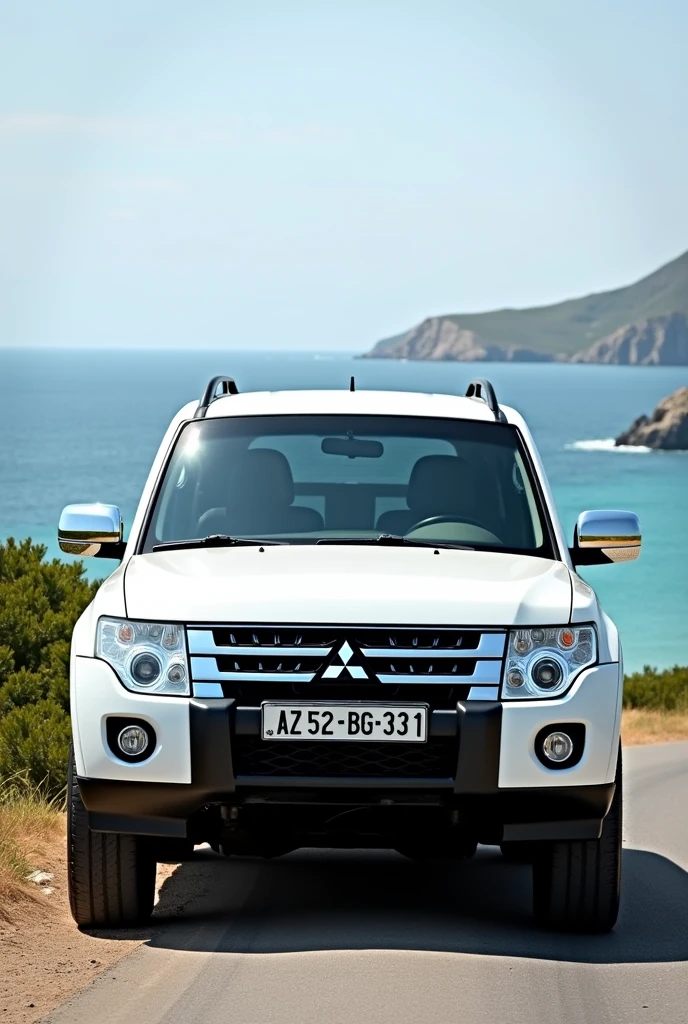 Mitsubishi Pajero, 2010 model plaka numarası 
Az 🇦🇿52-BG-131 BEYAZ RENG OLSUN Azərbaycan deniz kenarında olsun