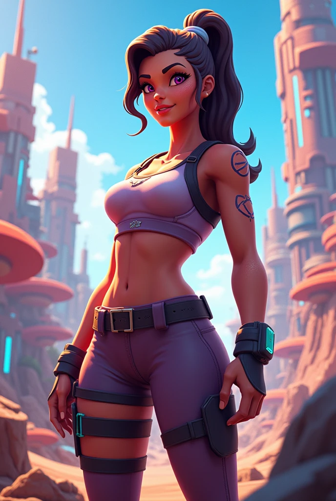 Hope, fortnite, big breast